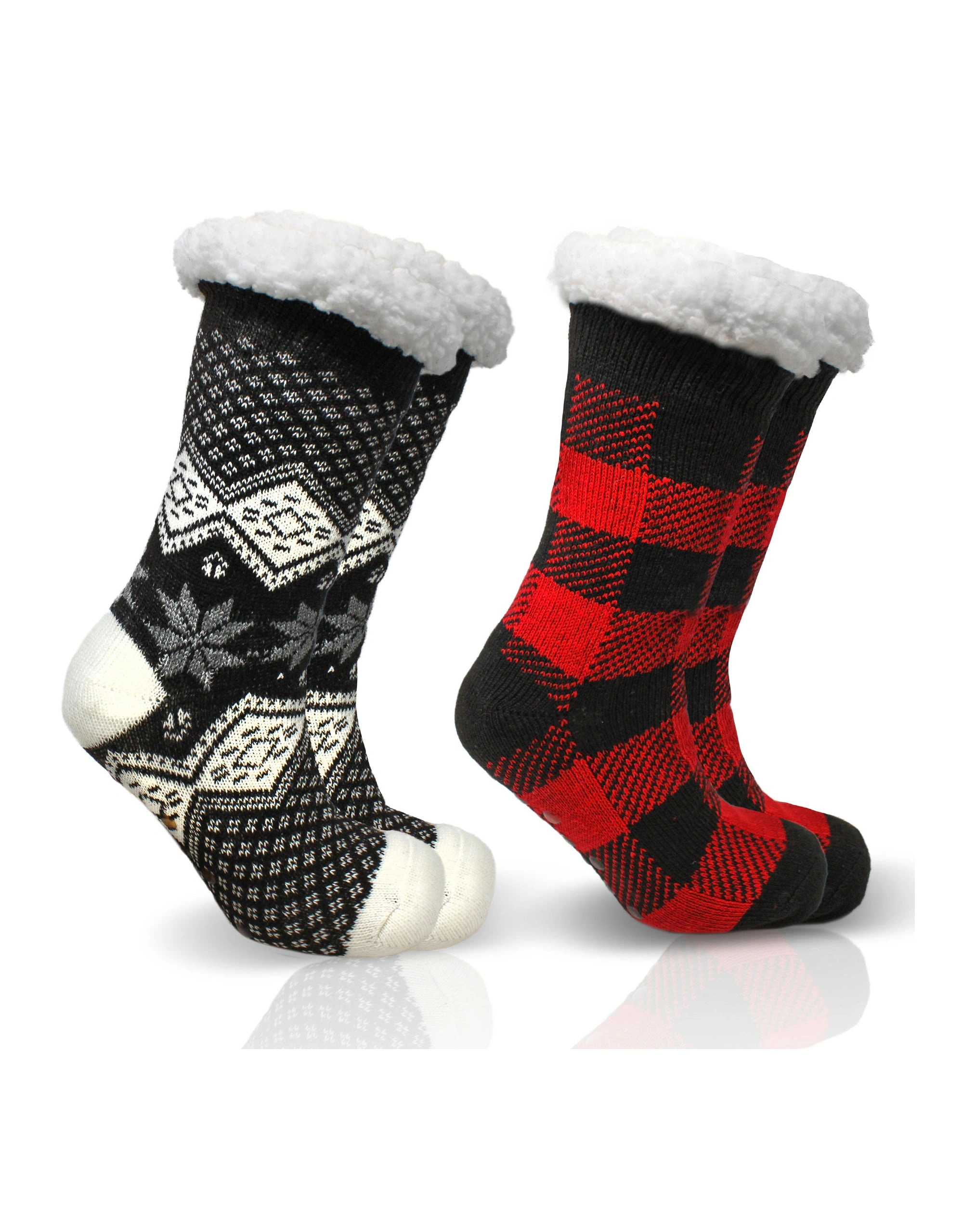 Cozy Cabin Socks Duo – Holiday Feet Hug